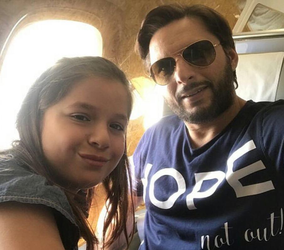 Shahid Afridi Daughters - 25 Adorable Pictures