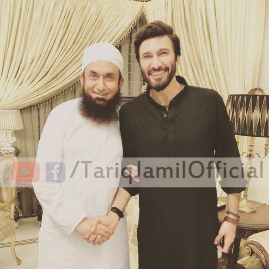 Maulana Tariq Jameel and his Celebrity Fans