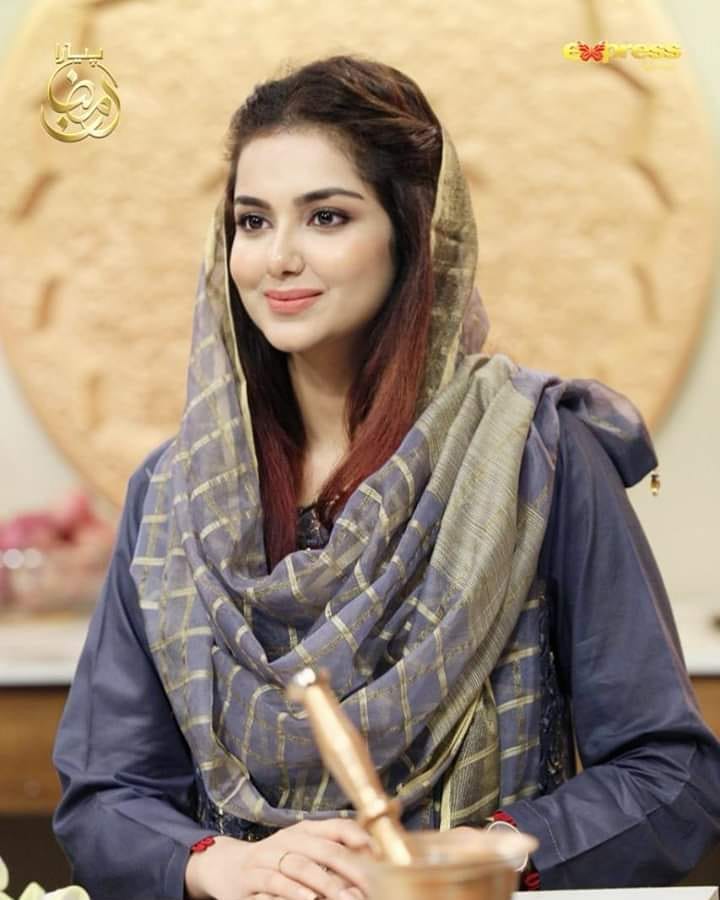 Syeda Tuba Amir Beautiful Pictures in Amir Liaquat Ramazan Transmission