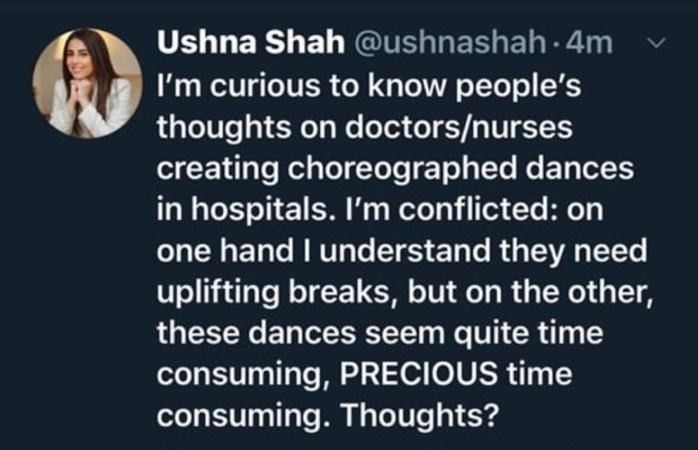 People Are Not Happy With Ushna Shah Being Insensitive About Doctors Taking A Breather