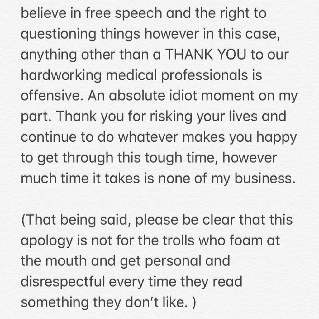 Ushna Shah Apologizes For Her Tone Deaf Tweet
