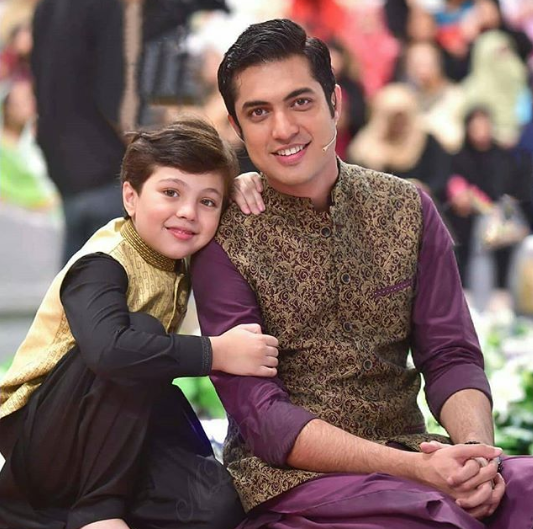 Best Pictures of Handsome Iqrar Ul Hassan in Shalwar Kameez and Waistcoat