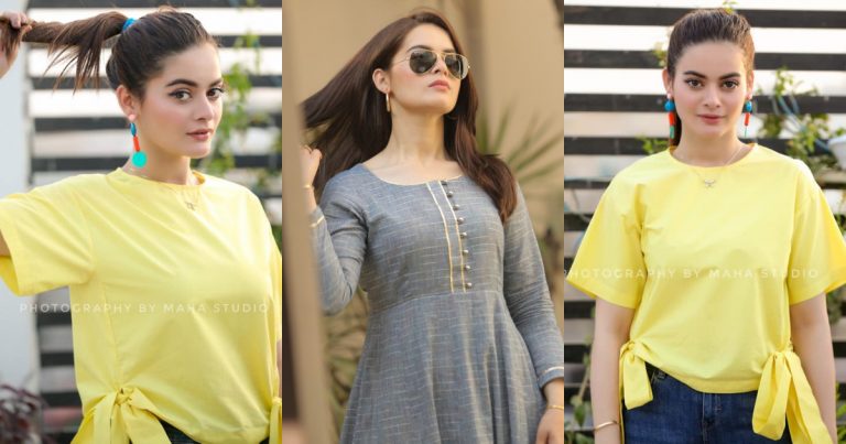 Minal Khan is Looking gorgeous in This Yellow Dress