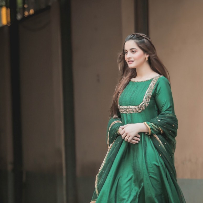 Aiman Khan Latest Clicks Wearing her Brand Aiman Minal Closet