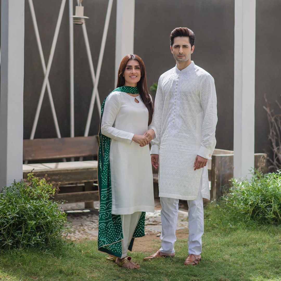 Ayeza Khan And Danish Taimoor New Beautiful Pictures