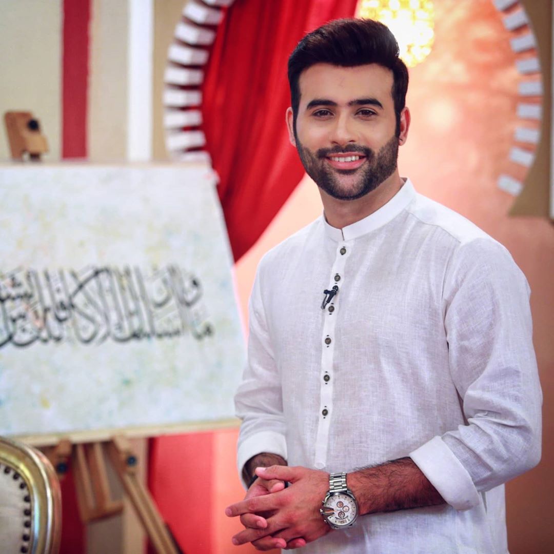 Faizan Sheikh and Maham Amir Beautiful Clicks from Ramazan Transmission