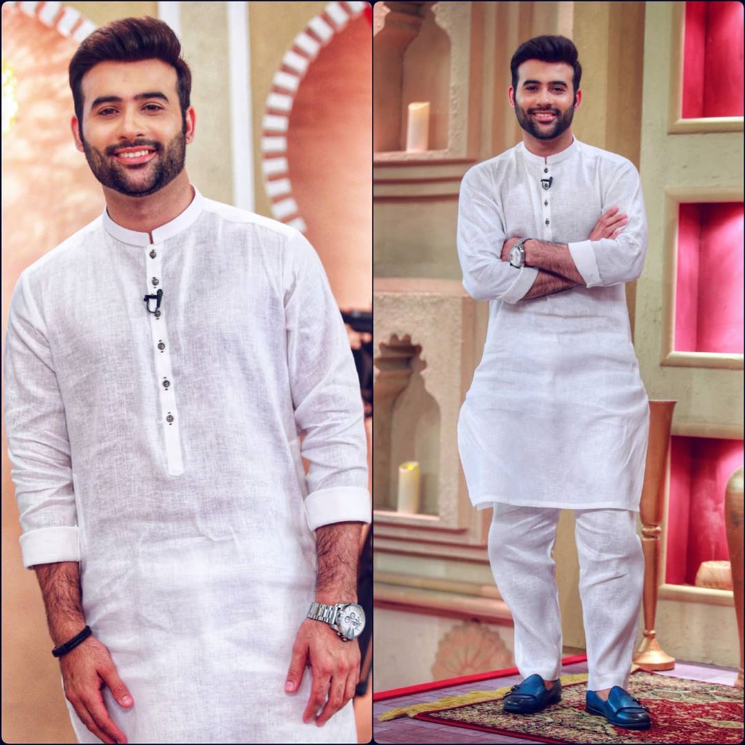 Faizan Sheikh and Maham Amir Beautiful Clicks from Ramazan Transmission