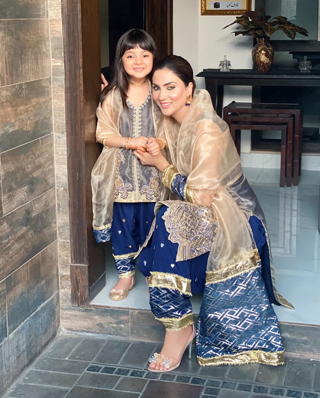 Actress Fiza Ali Eid Pictures with Her Cute Daughter