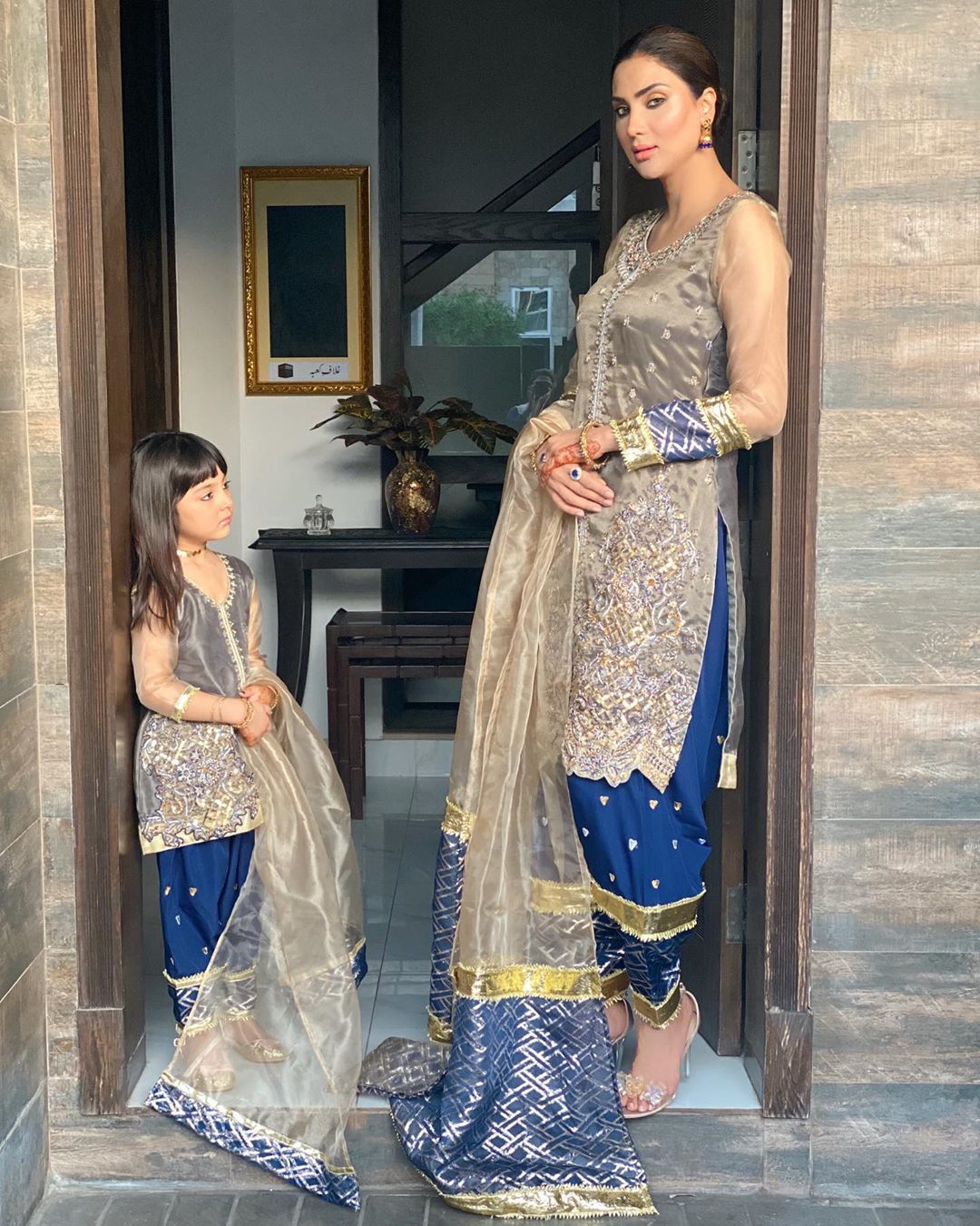 Actress Fiza Ali Eid Pictures with Her Cute Daughter