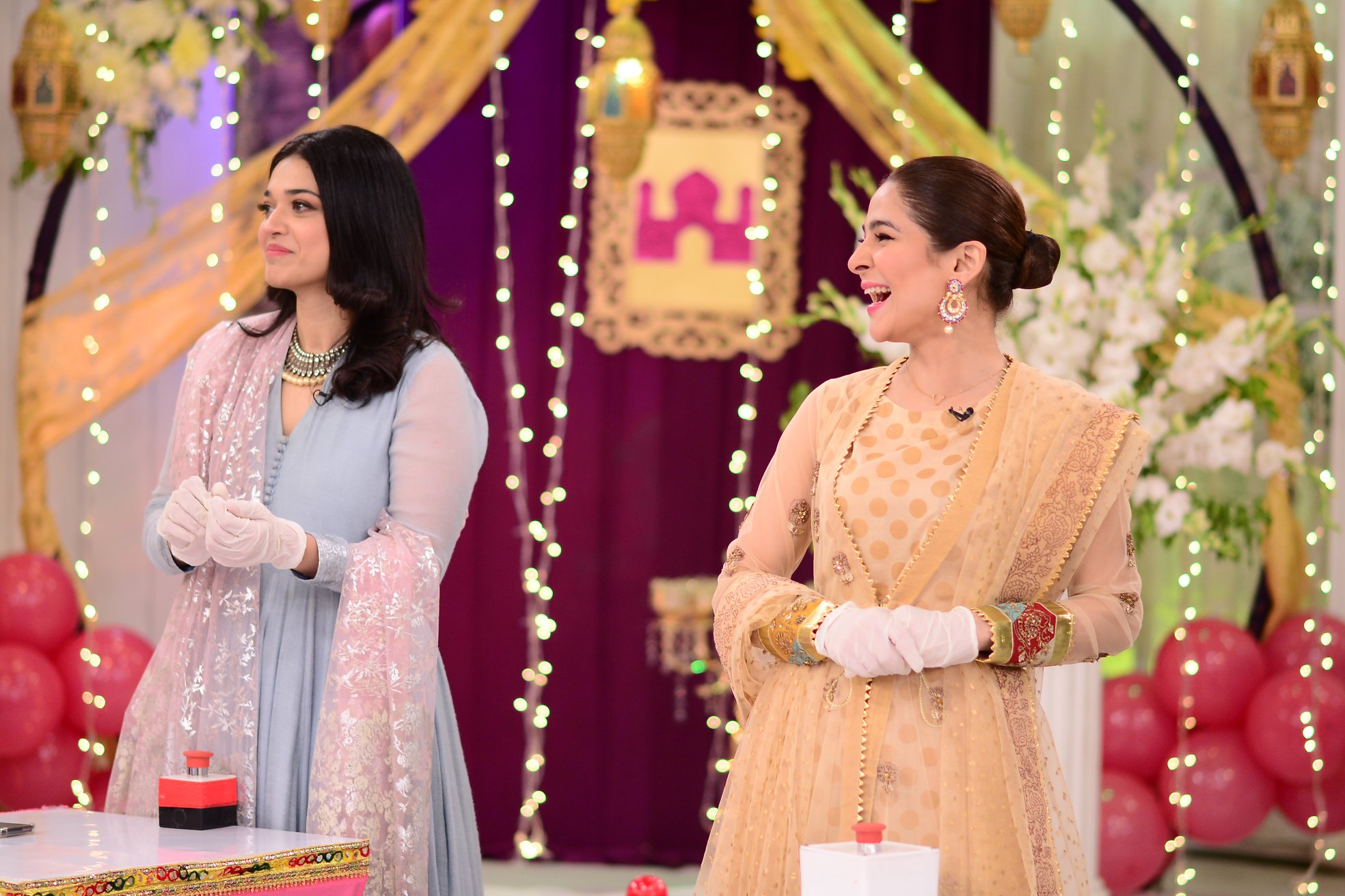 Celebrities Pictures from Good Morning Pakistan Eid Special Day 2