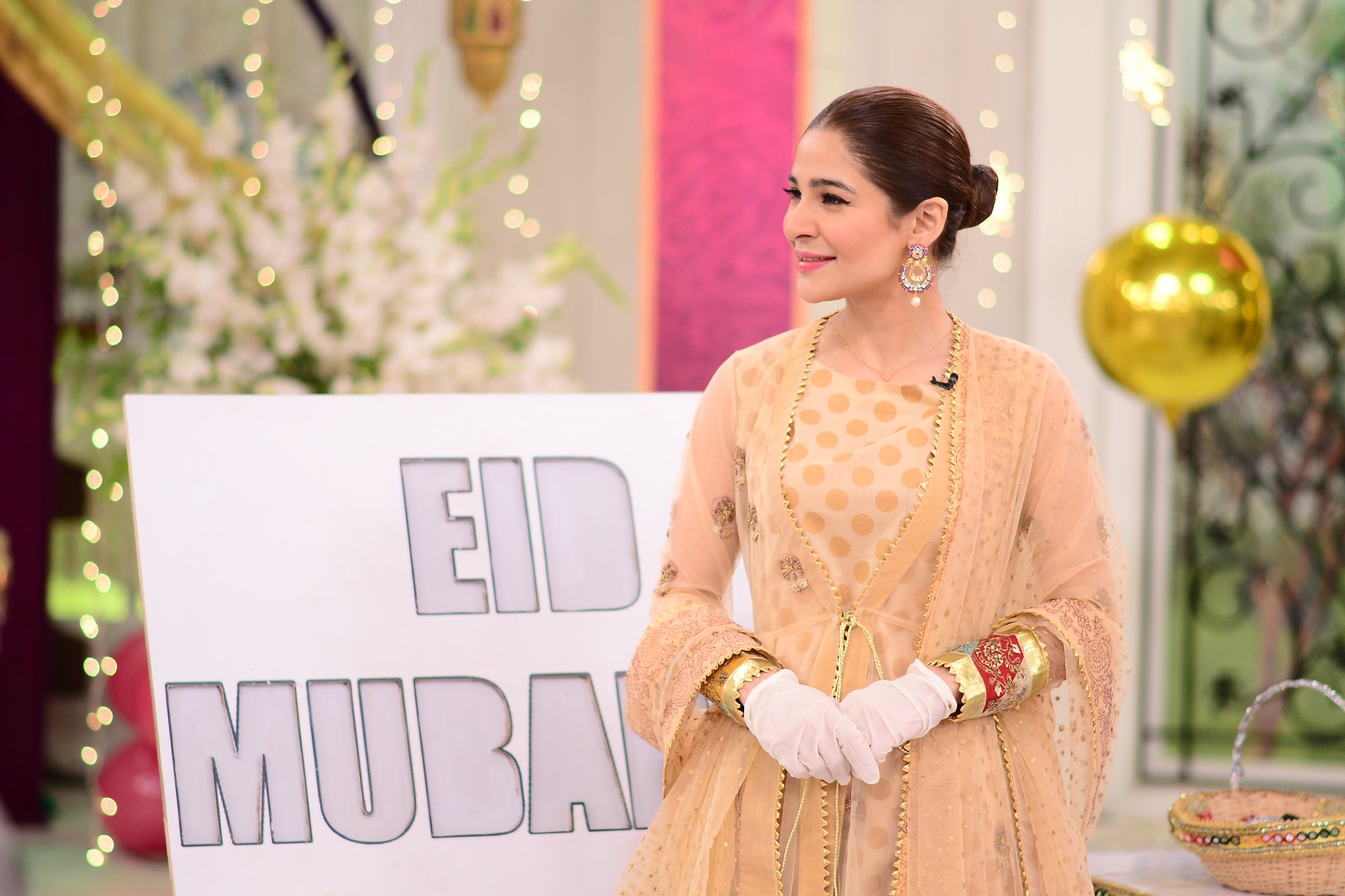 Celebrities Pictures from Good Morning Pakistan Eid Special Day 2