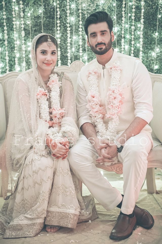 Agha Ali and Hina Altaf Wedding Pictures Official