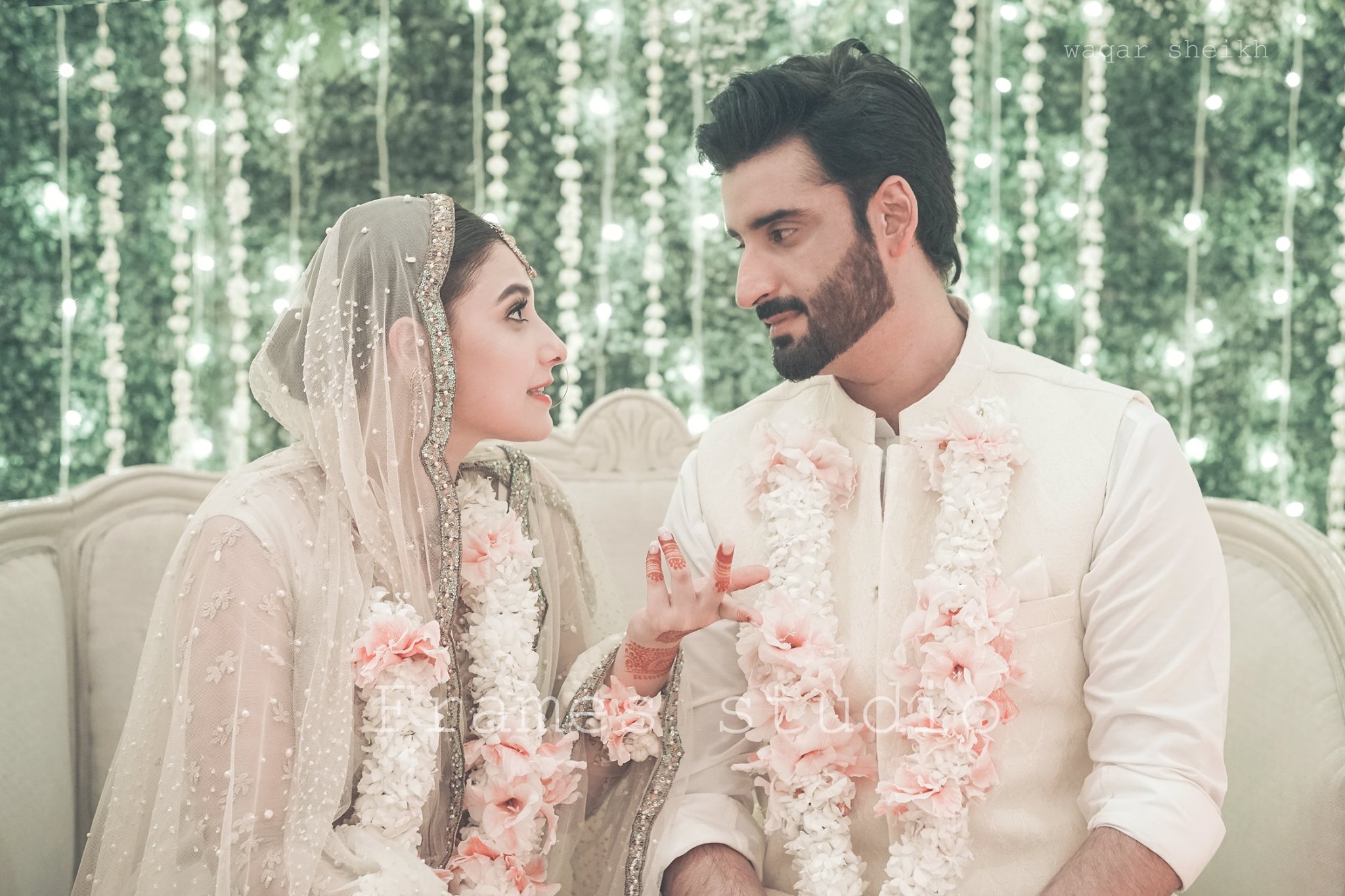 Agha Ali and Hina Altaf Wedding Pictures Official