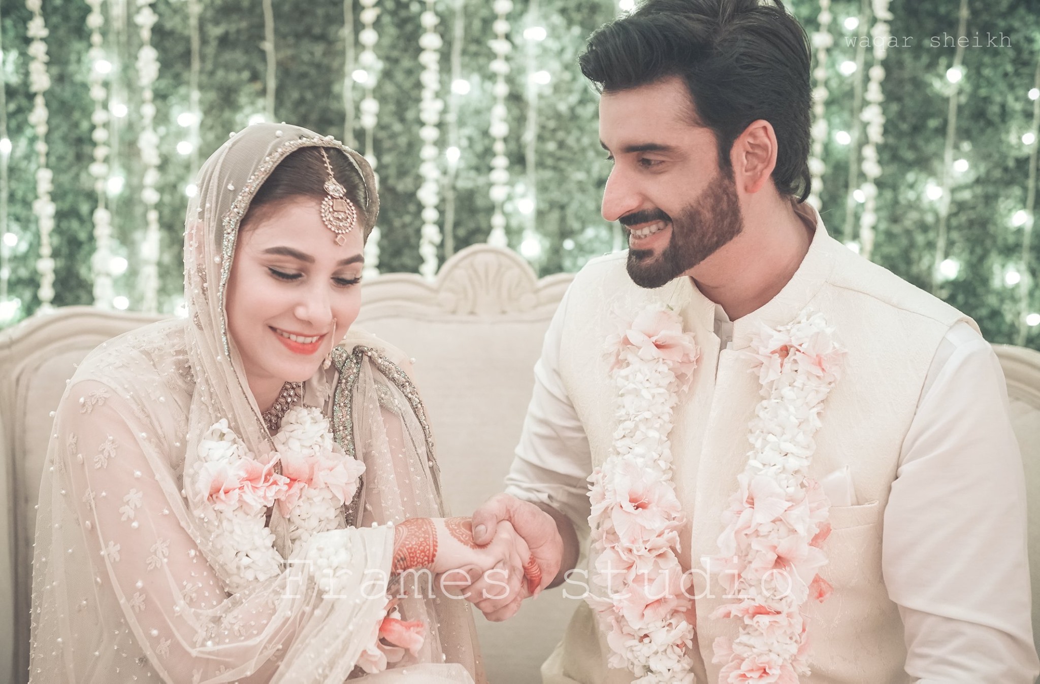 Agha Ali and Hina Altaf Wedding Pictures Official