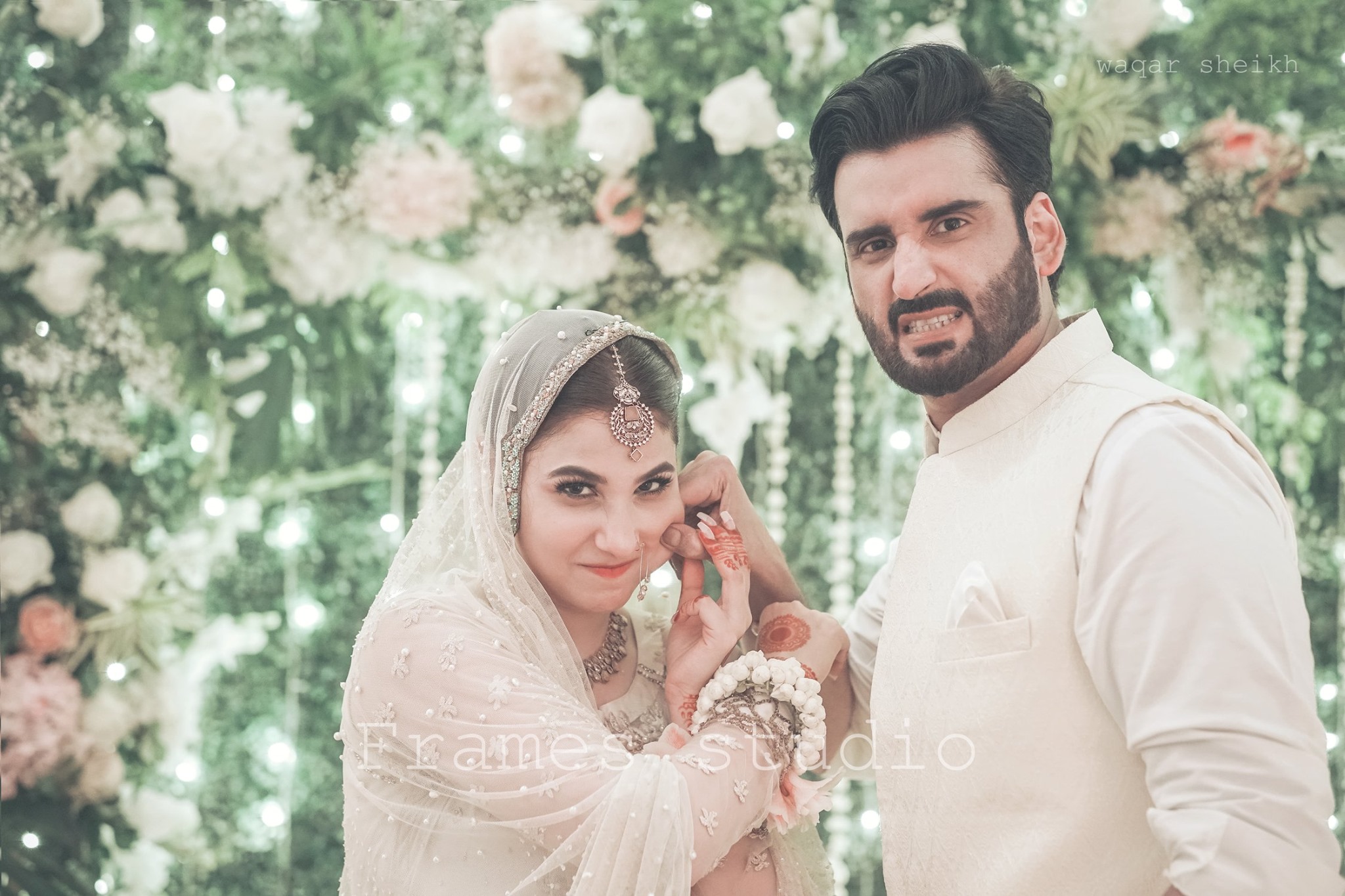 Agha Ali and Hina Altaf Wedding Pictures Official