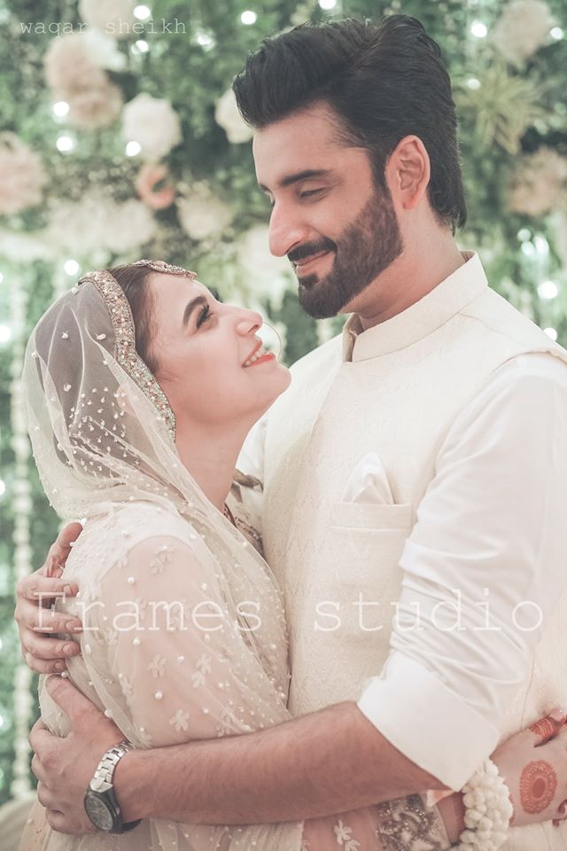 Agha Ali and Hina Altaf Wedding Pictures Official