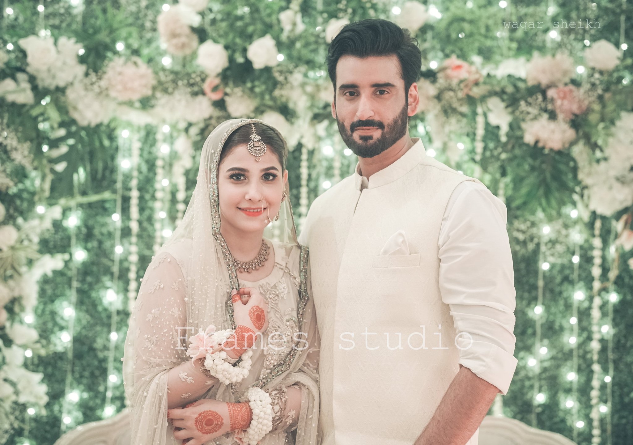 Agha Ali and Hina Altaf Wedding Pictures Official