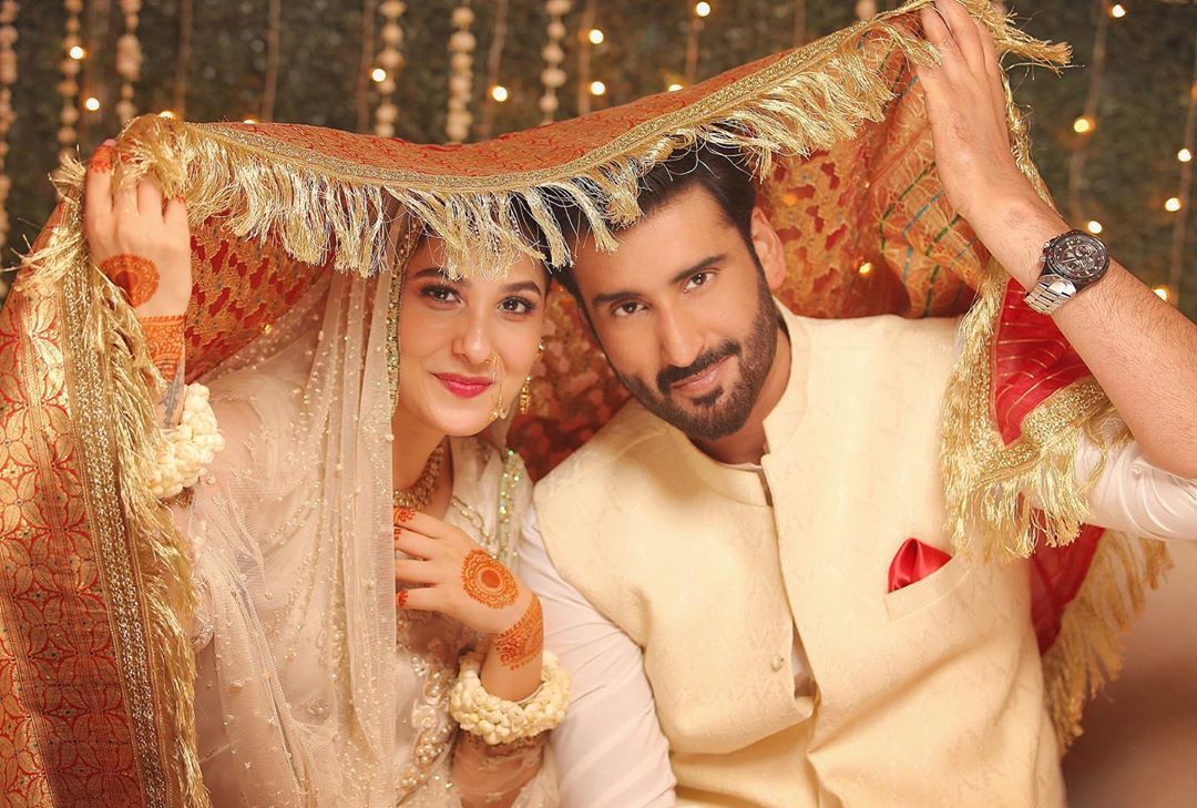 Agha Ali and Hina Altaf Wedding Pictures Official