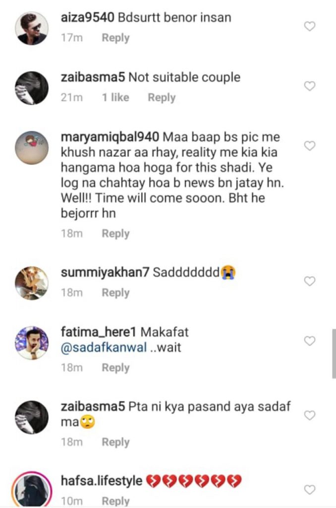 Shahroz Sabzwari And Sadaf Kanwal Tied The Knot And People Are Not Happy With It