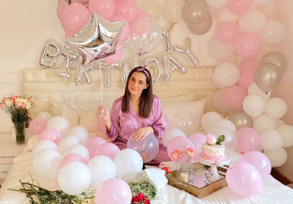 Beautiful Clicks From Momal Sheikh's Birthday