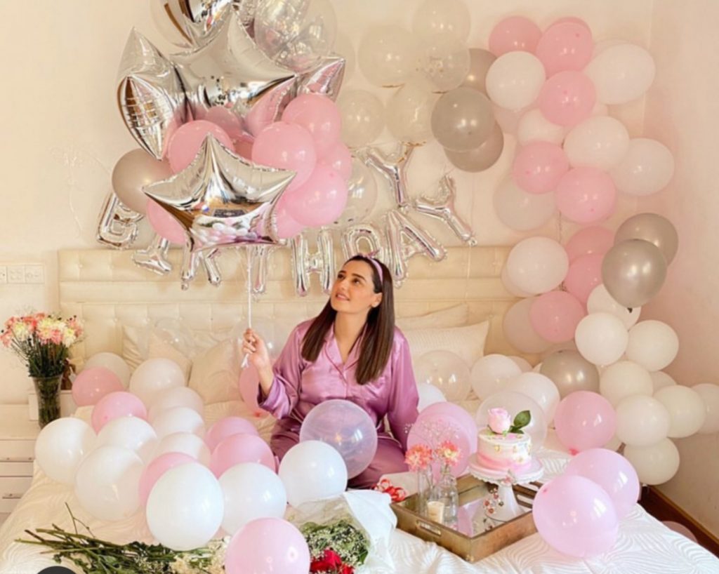 Beautiful Clicks From Momal Sheikh's Birthday