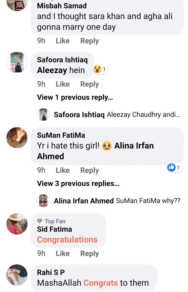 Public Reaction On Nikkah Of Agha Ali And Hina Altaf