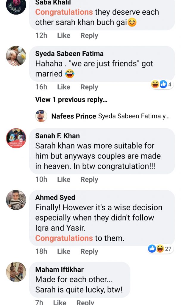 Public Reaction On Nikkah Of Agha Ali And Hina Altaf