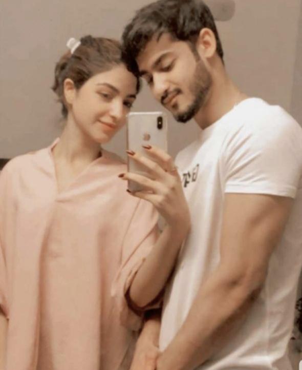 Kinza Hashmi And Sajal Aly's Younger Brother Pictured Together