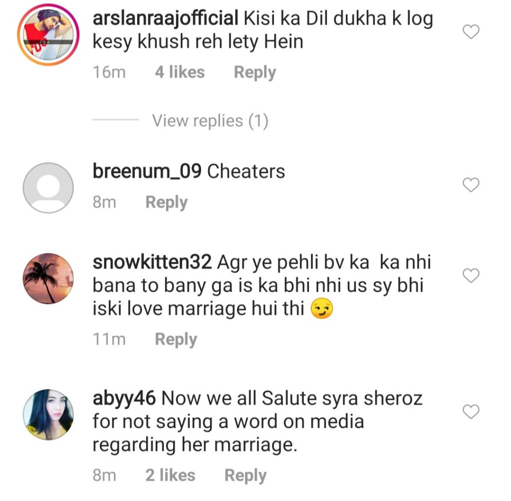 Shahroz Sabzwari And Sadaf Kanwal Tied The Knot And People Are Not Happy With It