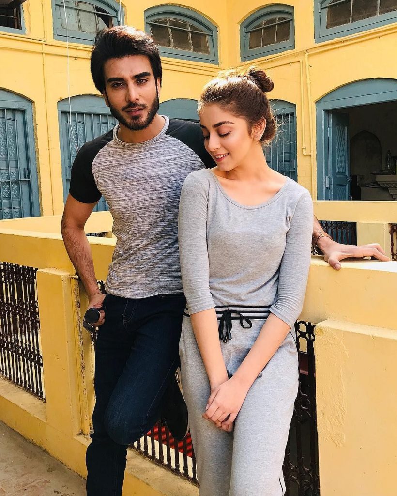 Imran Abbas, Alizeh Shah's Fun TikTok Video