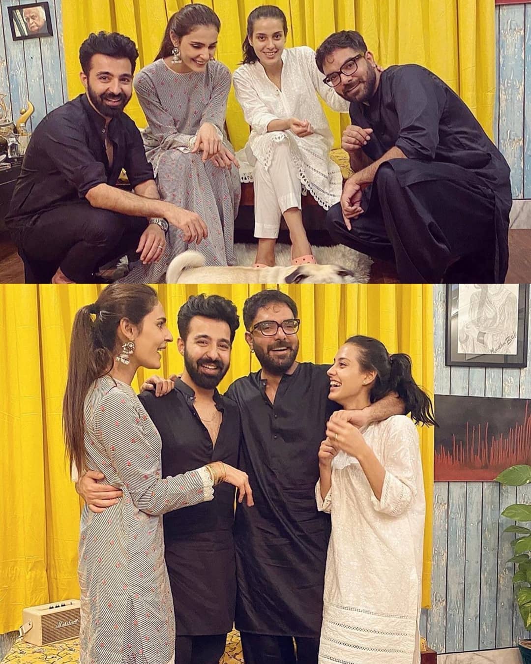 Iqra Aziz and Yasir Hussain Latest Clicks with Friends