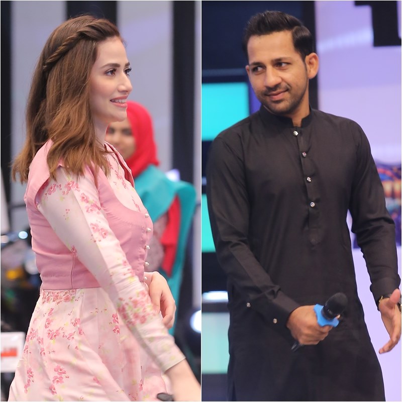 Sana Javed, Saboor Ali and Syed Jibran in Jeeto Pakistan Ramazan Special