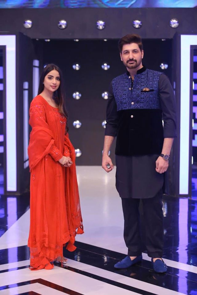 Sana Javed, Saboor Ali and Syed Jibran in Jeeto Pakistan Ramazan Special