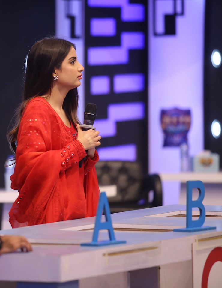 Sana Javed, Saboor Ali and Syed Jibran in Jeeto Pakistan Ramazan Special