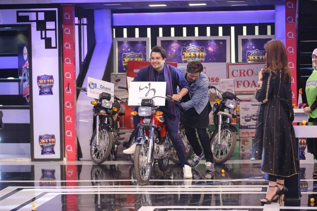 Asim Azhar And Kinza Hashmi On Jeeto Pakistan League