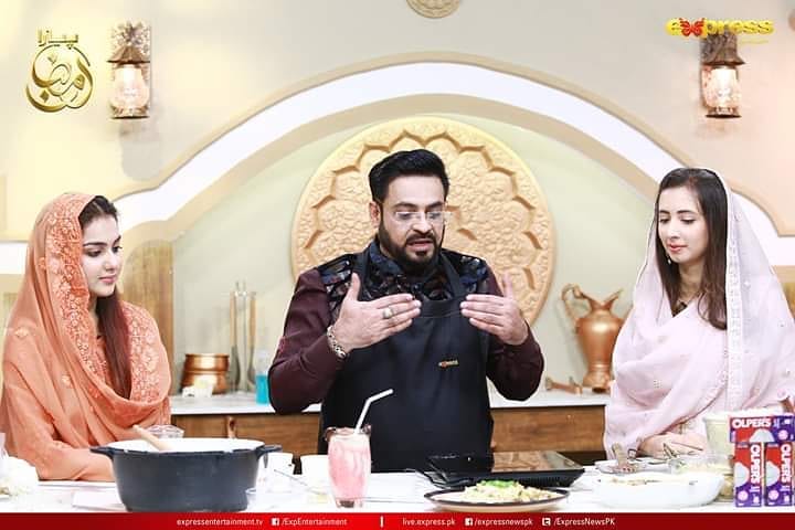 Komal Aziz Beautiful Pictues from Express Tv Ramazan Transmission