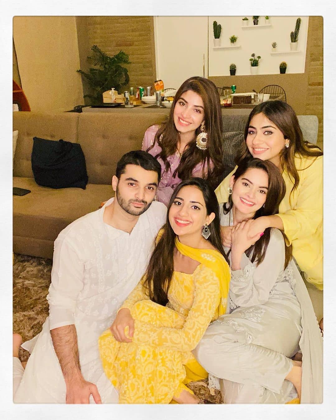 Kinza Hashmi, Saboor Aly and Minal Khan Eid Gathering With Friends