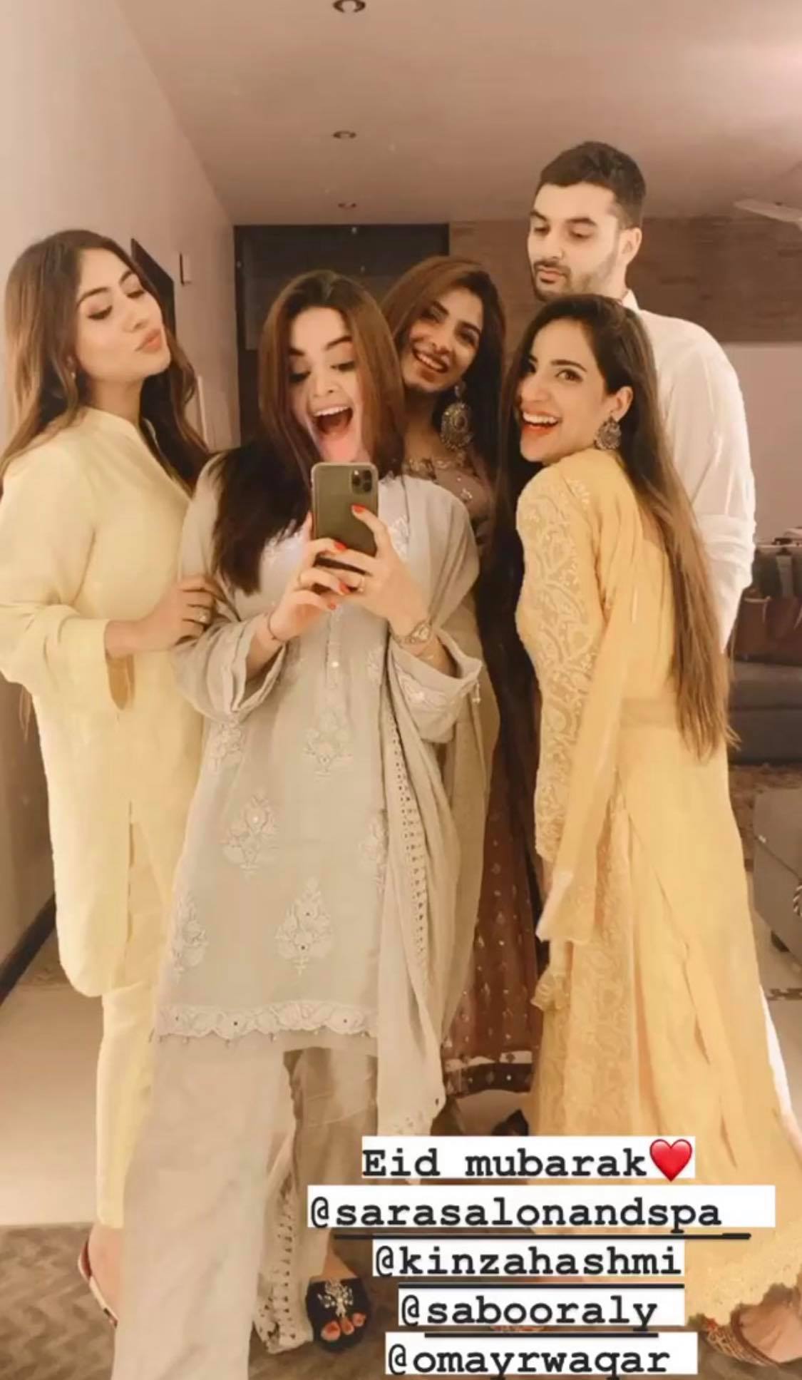 How Top Pakistani Celebrities Celebrated Eid This Year