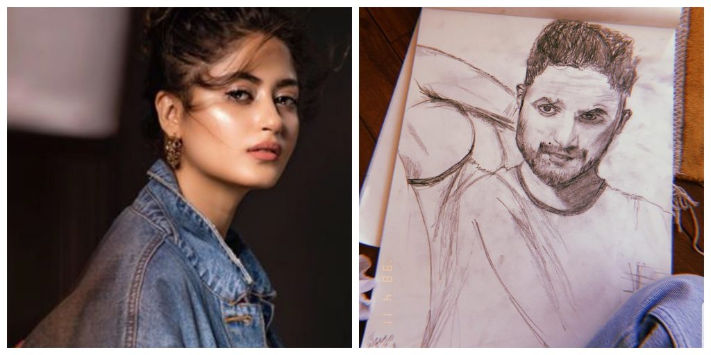 Sajal Draws Ahads Sketch And Its Mindblowing Reviewitpk 4488