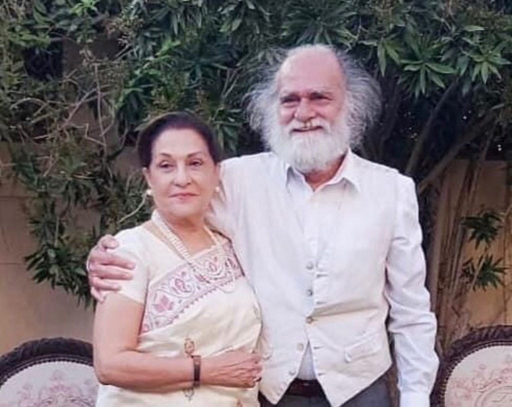 Samina Ahmed And Manzar Sehbai Adorable Pictures After Marriage