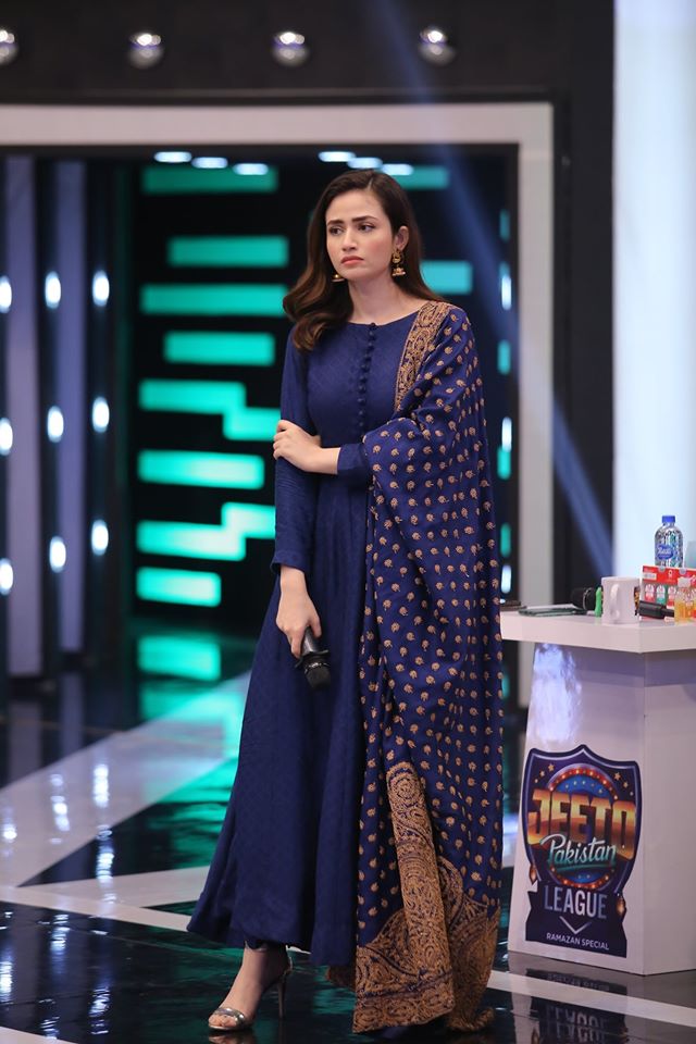 Sana Javed Beautiful Clicks from Jeeto Pakistan League