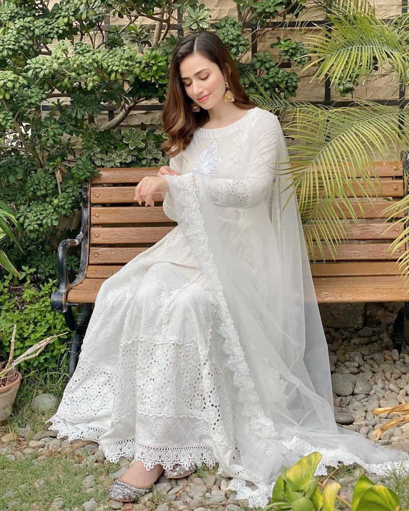 Sana Javed Slaying In Eid Pictures