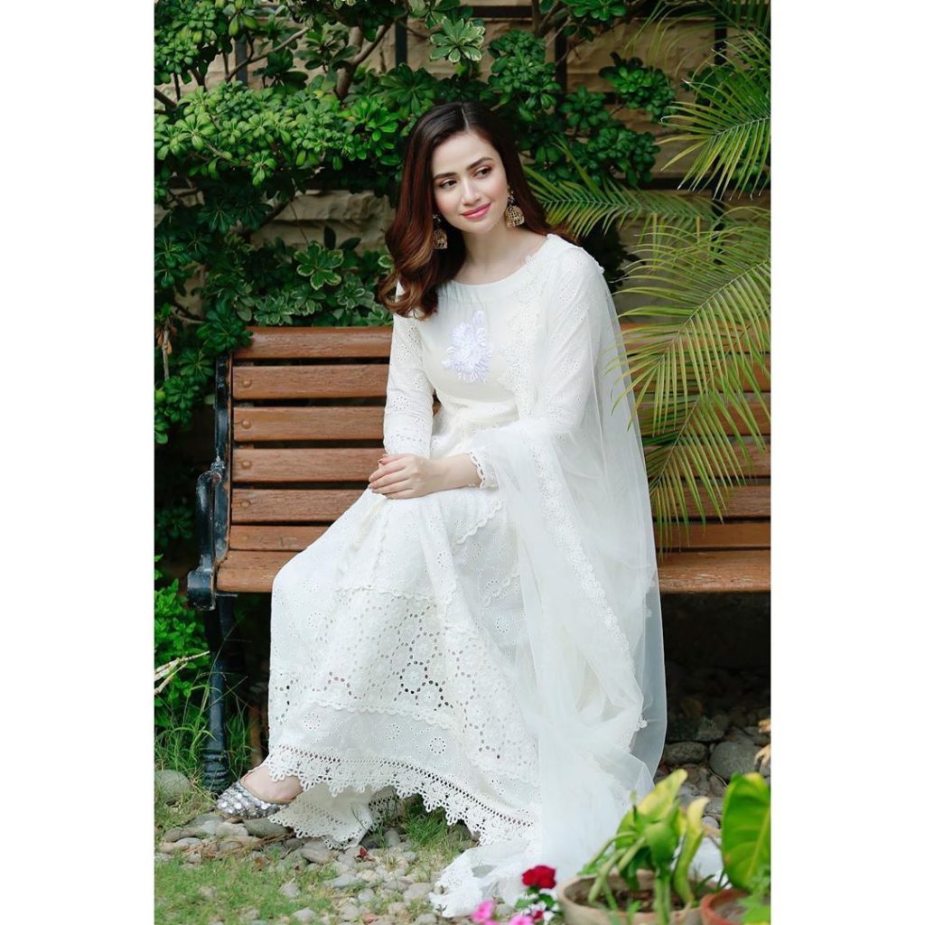 Sana Javed Slaying In Eid Pictures