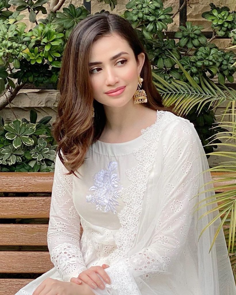 Sana Javed Slaying In Eid Pictures