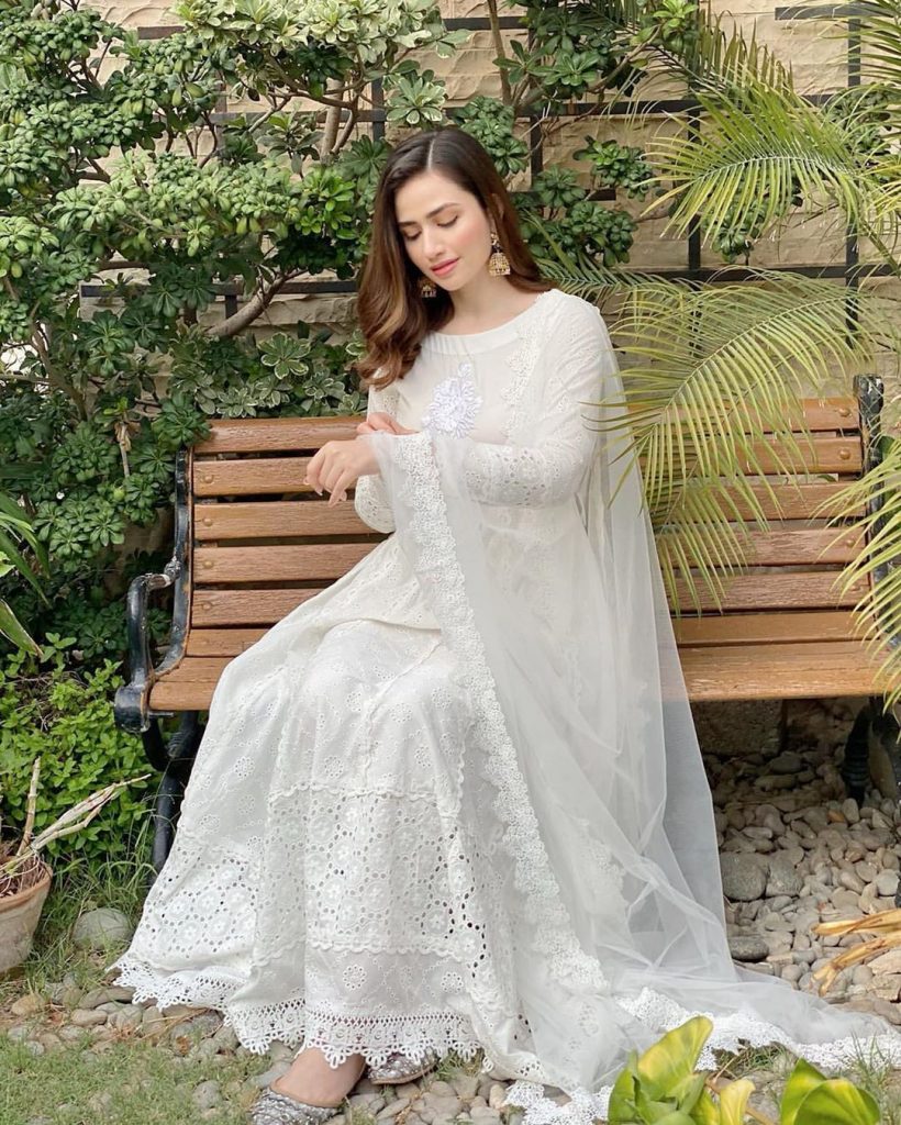 Sana Javed Slaying In Eid Pictures