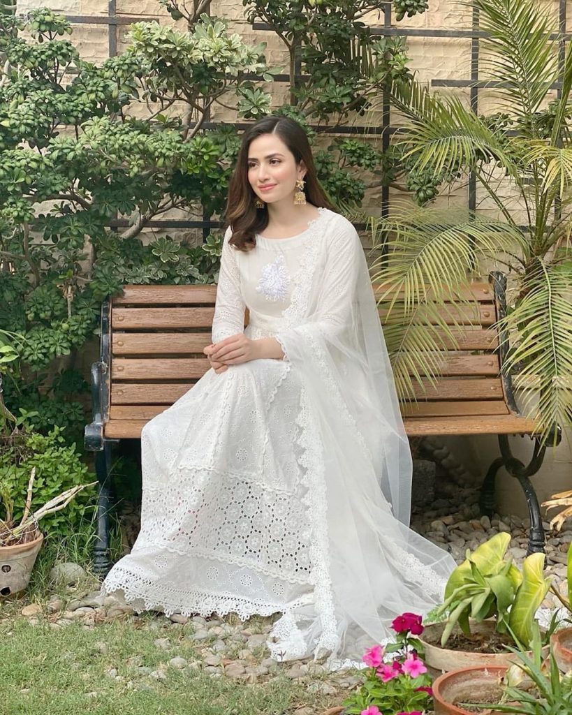 Sana Javed Slaying In Eid Pictures