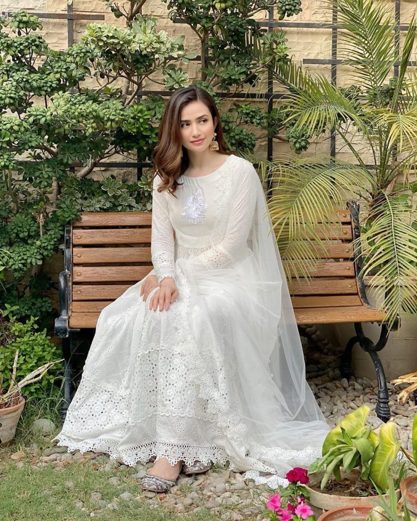 Sana Javed Slaying In Eid Pictures