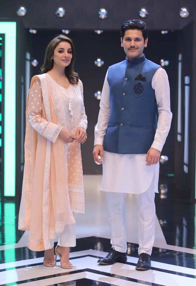 Sarwat Gillani and Fahad Mirza Pictures from Jeeto Pakistan