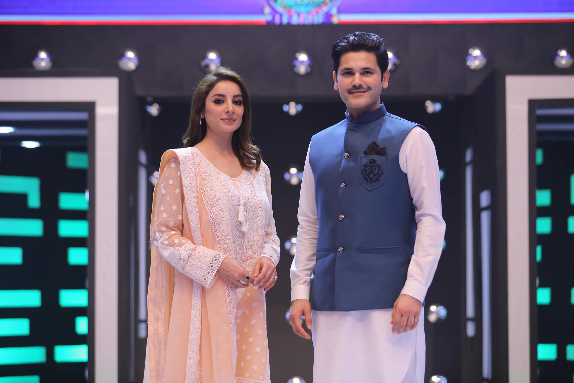 Sarwat Gillani and Fahad Mirza Pictures from Jeeto Pakistan