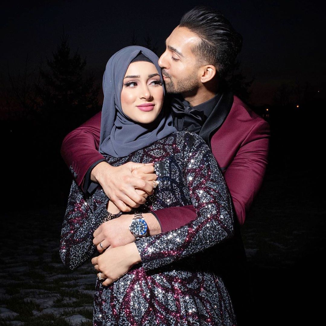 Sham Idrees with Wife Froggy and New Born Baby Girl